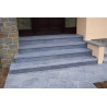 Threshold and standard support in stone blue Belgian custom Threshold and standard support in stone blue Belgian custom