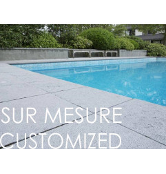 Margelle de piscine - Pierre Bleue Belge - SUR MESURE