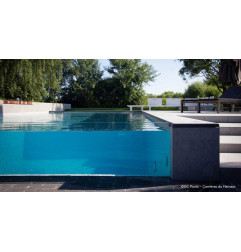 Zwembadrand - Belgische Blauwe Steen - OP MAAT
