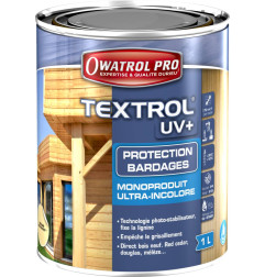 Textrol UV+ - Protecção de revestimentos de madeira - Owatrol Pro