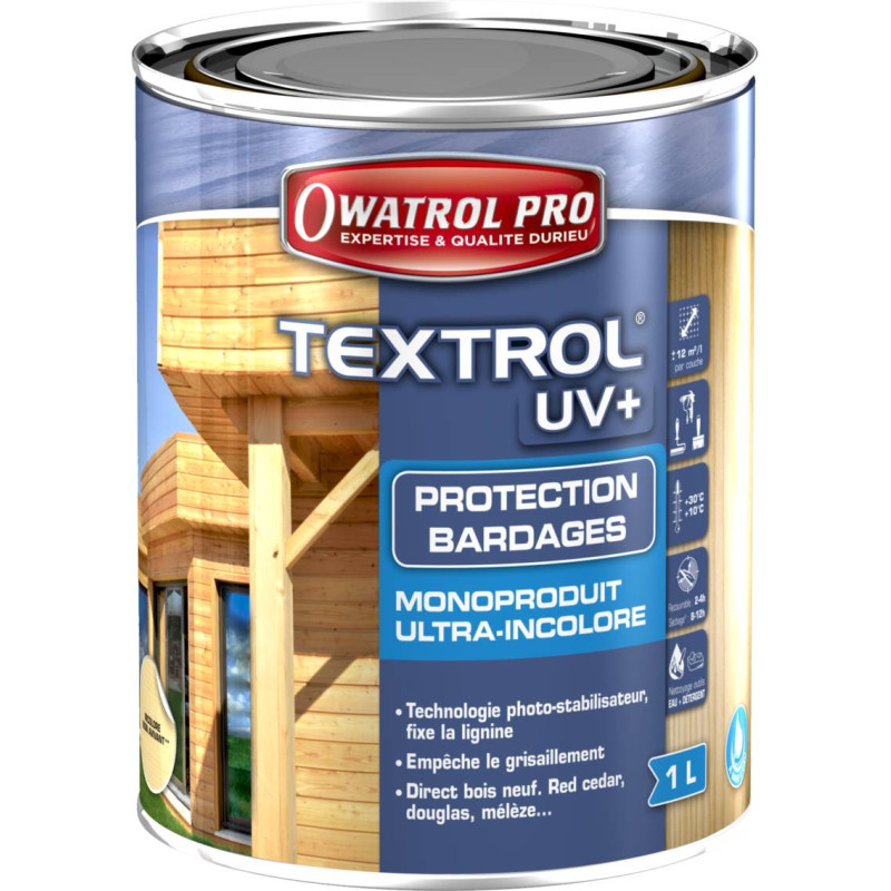 Textrol UV+ - Protección de revestimientos de madera - Owatrol Pro
