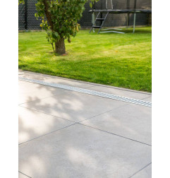 Керамическая плита - Темный цемент