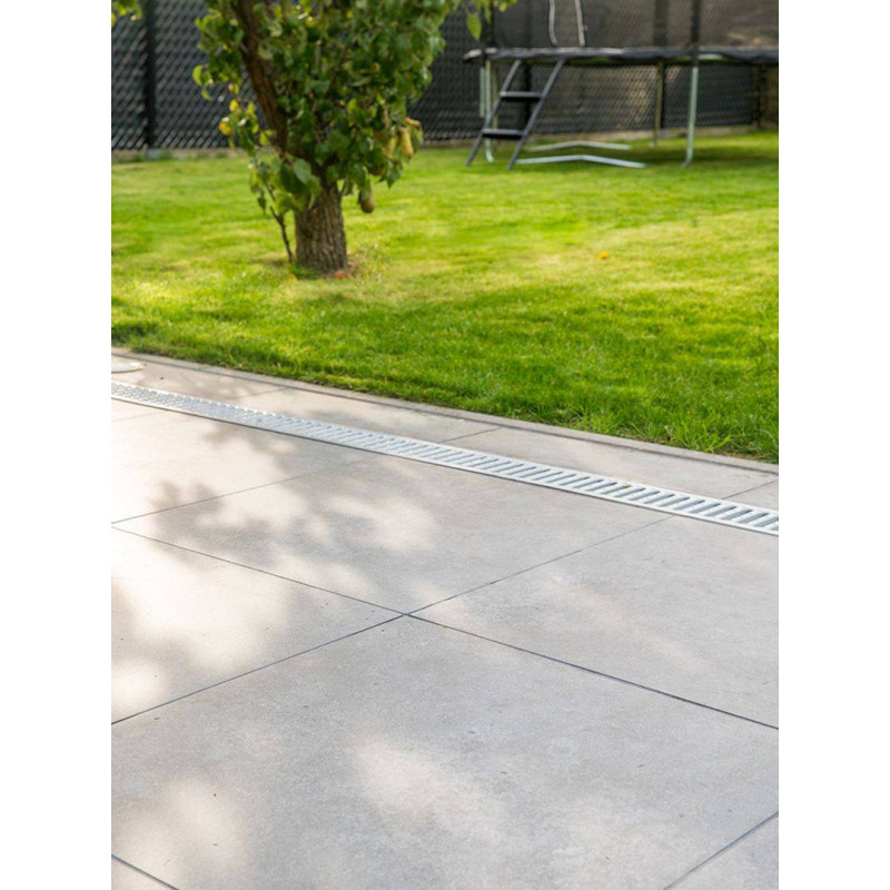 Dalle Céramique - Ciment Foncé