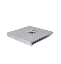 Ceramicon do margelle e do ângulo em MESURE