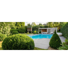 Dalle Céramique - Pierre Bleue Meulée Foncée