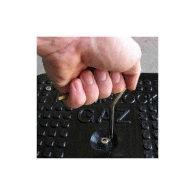 Clé de levage pour couvercle Hermelock