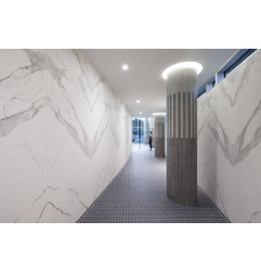 Cerâmica XXL 5,6 mm-Marmi Bianco Statuario Venato-mármore-em estoque em MESURE