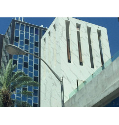 Cerâmica XXL 5,6 mm-Marmi Bianco Statuario Venato-mármore-em estoque em MESURE