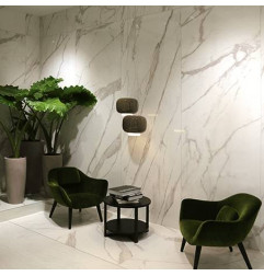 Cerâmica XXL 5,6 mm-Marmi Bianco Statuario Venato-mármore-em estoque em MESURE