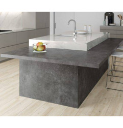 Céramique XXL 5,6 mm - Lava Iron - Métal- En stock SUR MESURE