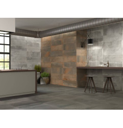 Céramique XXL 5,6 mm - Lava Iron - Métal- En stock SUR MESURE