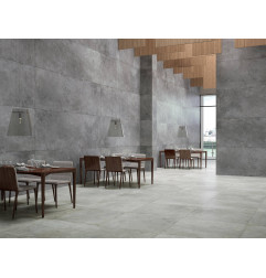 XXL cerâmica 5,6 mm-tempo Antracita-betão-em stock ON MESURE