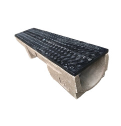 Gosse-Standard mit verzinktem Gitterrost - H 11 cm