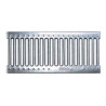 Estándar de canaleta con rejilla galvanizada - cm H 11 Estándar de canaleta con rejilla galvanizada - cm H 11