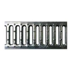 Gutter Standard with galvanized grid - H 11 cm