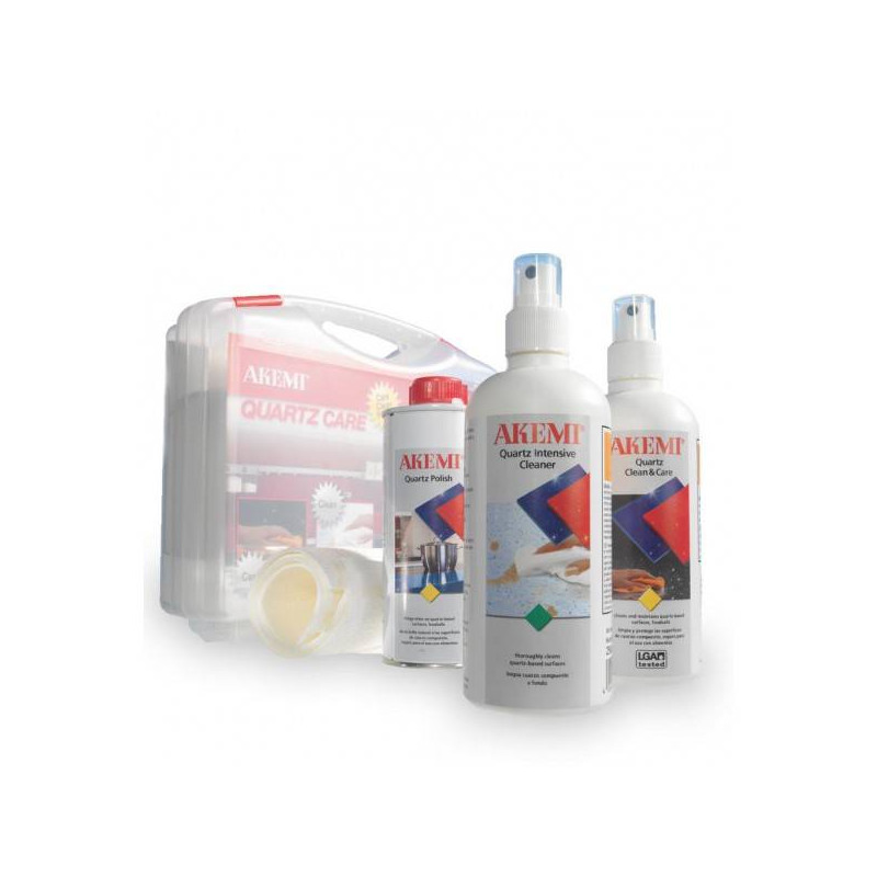 Set d'entretien valise complet quartz dans une valise - Akemi Set d'entretien valise complet quartz dans une valise - Akemi