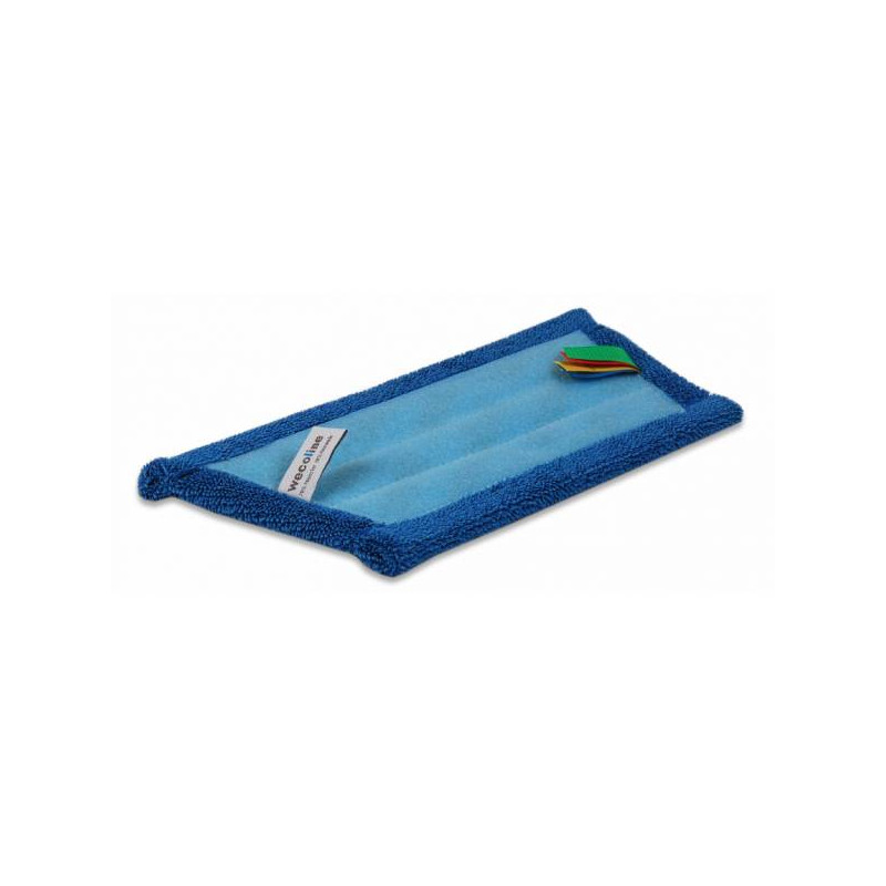 Microfibre bleu pour mop plat 28 cm - Akemi