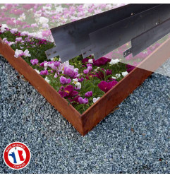 Pack piétons : stabilisateur +  graviers + bordures, avec Nidagravel