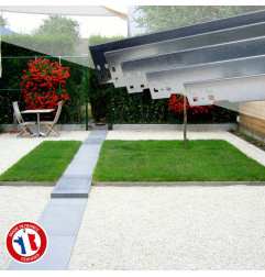 Voetgangerspakket : stabilisator + grind + randen, met Nidagravel