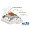 InsulPano HF 35 - 用于地板采暖的热声学面板 - Insulco