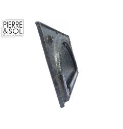 Вздох и полумесяц подвал сетки в черном чугуна