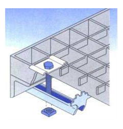 Reja de acero galvanizado