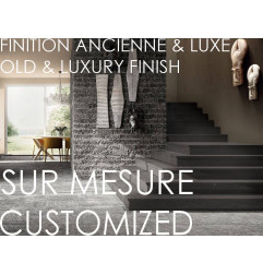 Dalle et carrelage en pierre bleue Belge - Finition Ancienne & Luxe - SUR MESURE