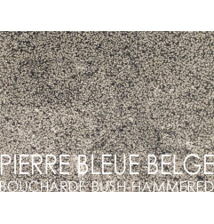 Terraço de pedra azul belga-Bouchardé