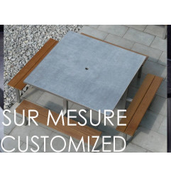 Таблица в бельгийском Голубом Камне - ON MESURE