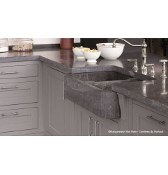 Эвье и раковина в бельгийском Голубом Камне - ON MESURE