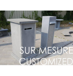 Бельгийский почтовый ящик Blue Stone - ON MESURE