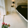Room tiled stone white Tuscany - softened