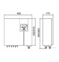 Solar Inverter - SVT PVIN02KS - GE General Electric