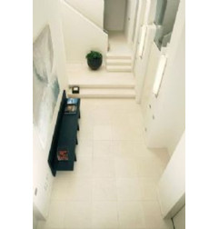 Hall Carrelé de Pierre Blanche Antalya Cream - Adouci