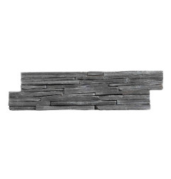 Stonepanel Jet Noir Lame fine Ardoise