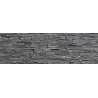 Stonepanel Jet Noir Lame fine Ardoise