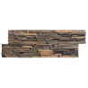 Stonepanel Multicolor lame fine Ardoise marron rouge Stonepanel Multicolor lame fine Ardoise marron rouge