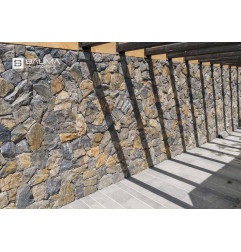 Davos rock - Marbre gris rouille