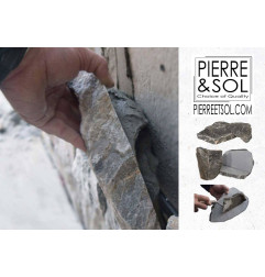 Davos rock - Marbre gris rouille