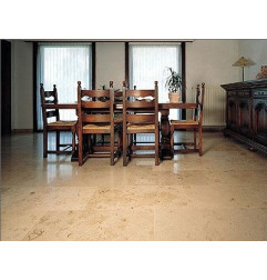 Carrelage de Cuisine en Pierre Blanche Jura Beige - Poli
