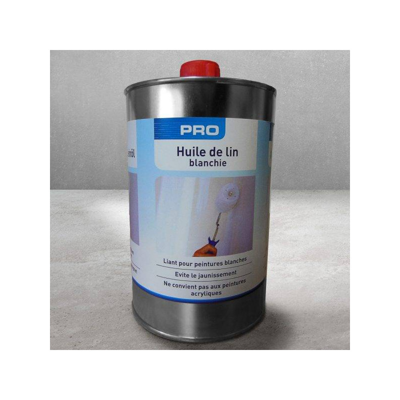Huile de lin blanchie - PRO Huile de lin blanchie - PRO