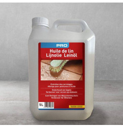 Huile de lin crue - PRO