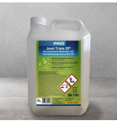 Eau de javel triple 20° - PRO