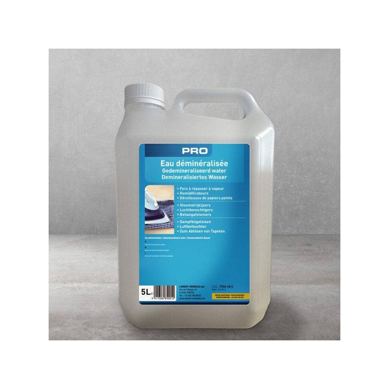Eau déminéralisée - PRO