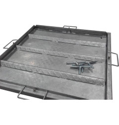 Евро полосатые оцинкованные посетитель дверь