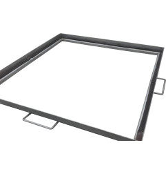 Trappe de visite galvanisée striée EURO