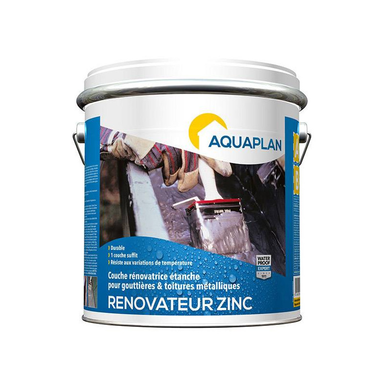 Rénovateur Zinc - Capa de renovación impermeable - Aquaplan Rénovateur Zinc - Capa de renovación impermeable - Aquaplan