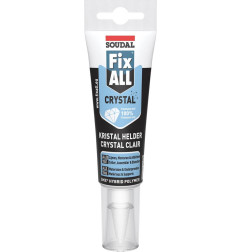 Fix ALL Crystal - Transparent adhesive sealant - Soudal