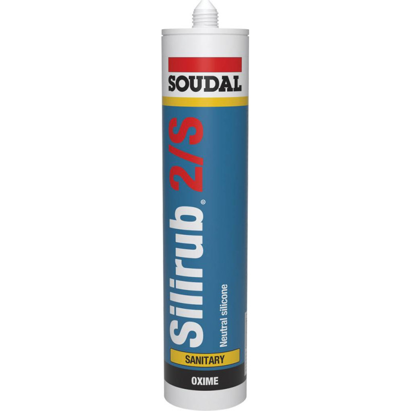Silirub 2S - Sellador neutro de silicona - Soudal Silirub 2S - Sellador neutro de silicona - Soudal