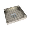 Cover tile sealed in stainless steel (75mm) from ROSCO